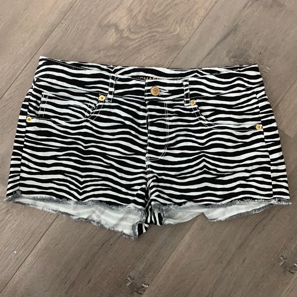 Michael Kors zebra shorts